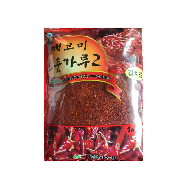 (주)금성농산 매코미 고추가루(중국산)김치용1kgX2팩